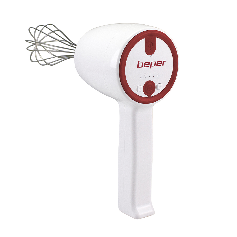 Beper Επαναφορτιζόμενο Ασύρματο Μίξερ Χειρός USB P102SBA007