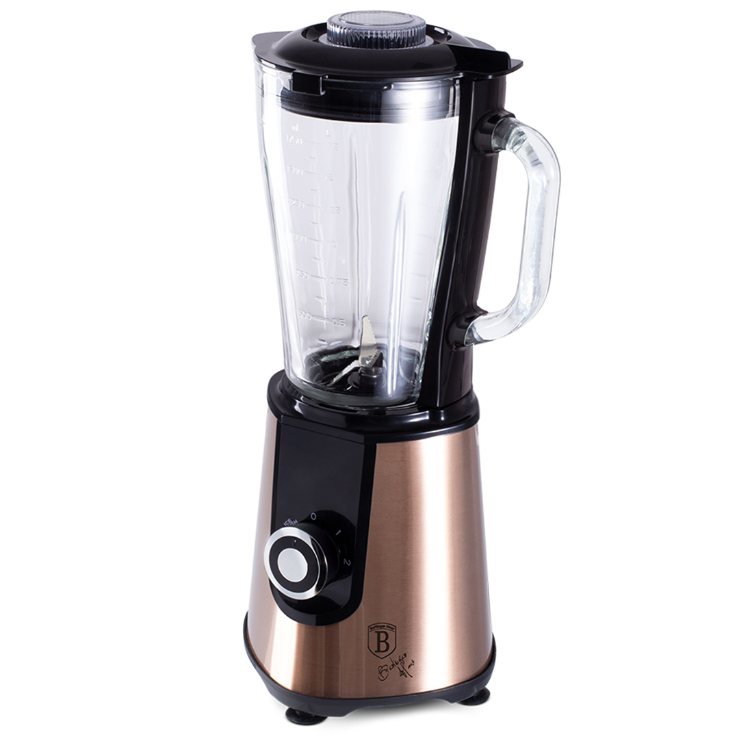 Berlinger Haus Μπλέντερ με γυάλινη κανάτα 1,7L 1000W Metallic Line Rose Gold Edition BH-9448